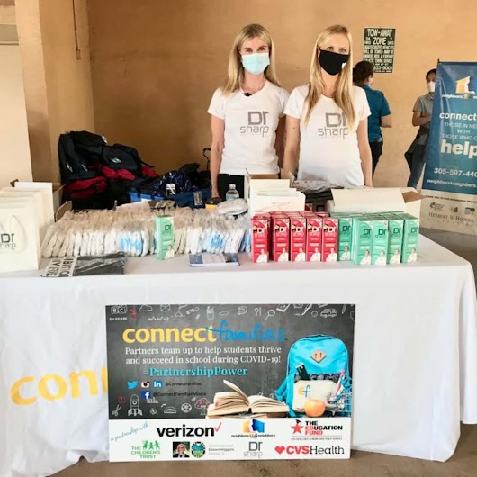 Sharp Dentistry community outreach event