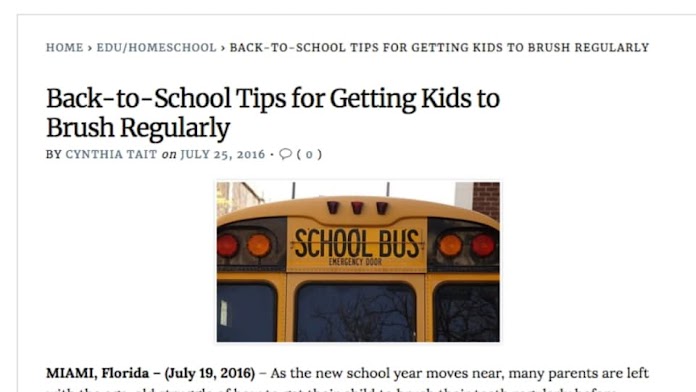 Dr Sharp Kids Brushing Tips Blog