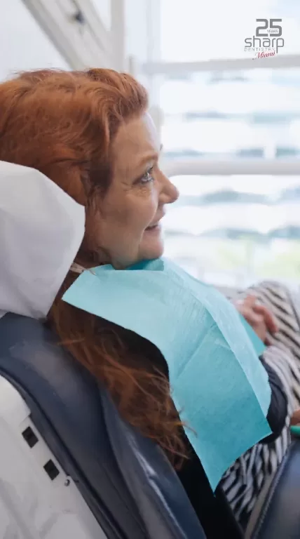Dental consultation scene